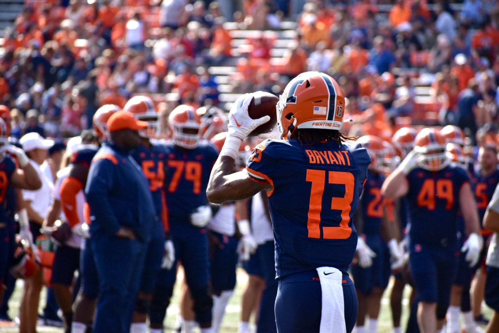 PHOTOS: Illinois hosts Wisconsin for homecoming
